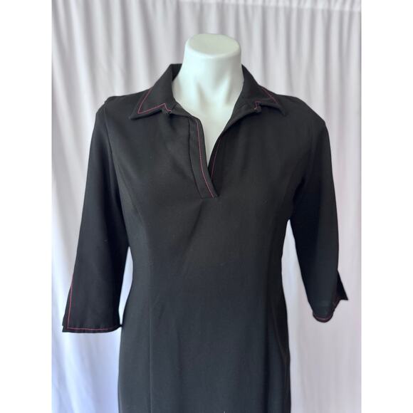 Vintage Y2K CDC Petite Black Dress - Size 10 - Picture 2 of 12